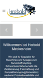 Mobile Screenshot of herbold.com